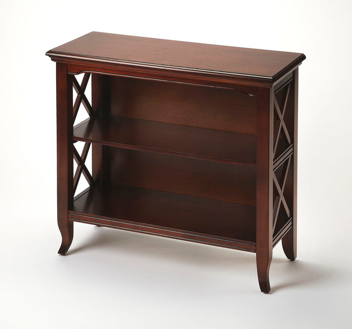Butler Specialty Newport Plantation Cherry Low Bookcase