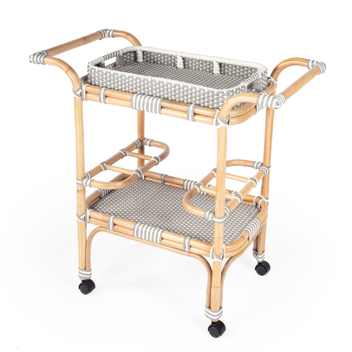 Butler Specialty Company Selena Bar Cart-Grey