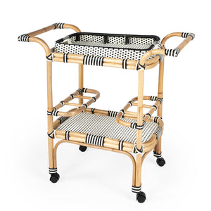 Butler Specialty Company Selena Bar Cart- Black